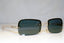 PRADA Mens Vintage 1990 Designer Sunglasses Clear Rectangle SPR 11B 2AQ1A1 17221
