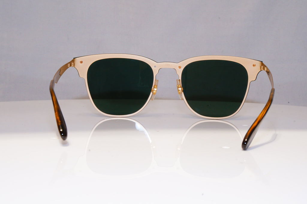 RAY-BAN Mens Womens Sunglasses Gold Clubmaster BLAZE RB 3576 043/71 17892