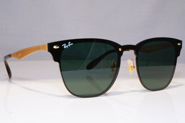 RAY-BAN Mens Womens Sunglasses Gold Clubmaster BLAZE RB 3576 043/71 17892