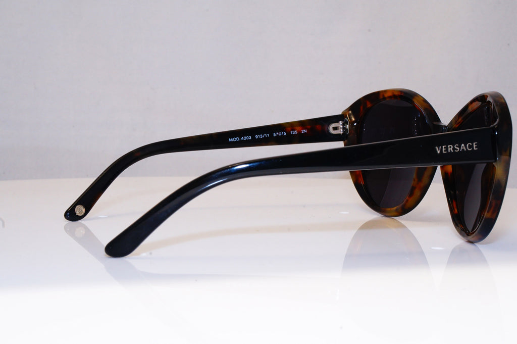 VERSACE Womens Designer Sunglasses Brown Butterfly 4203 913/11 17799