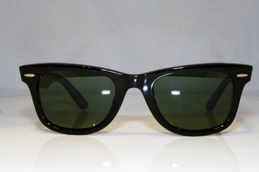 RAY-BAN Mens Designer Sunglasses Black Wayfarer RB 2140 901 17247