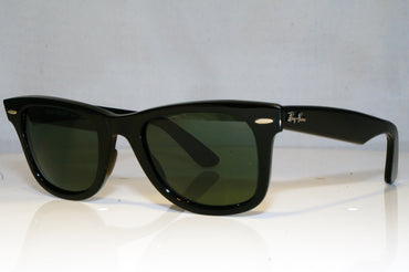 RAY-BAN Mens Designer Sunglasses Black Wayfarer RB 2140 901 17247