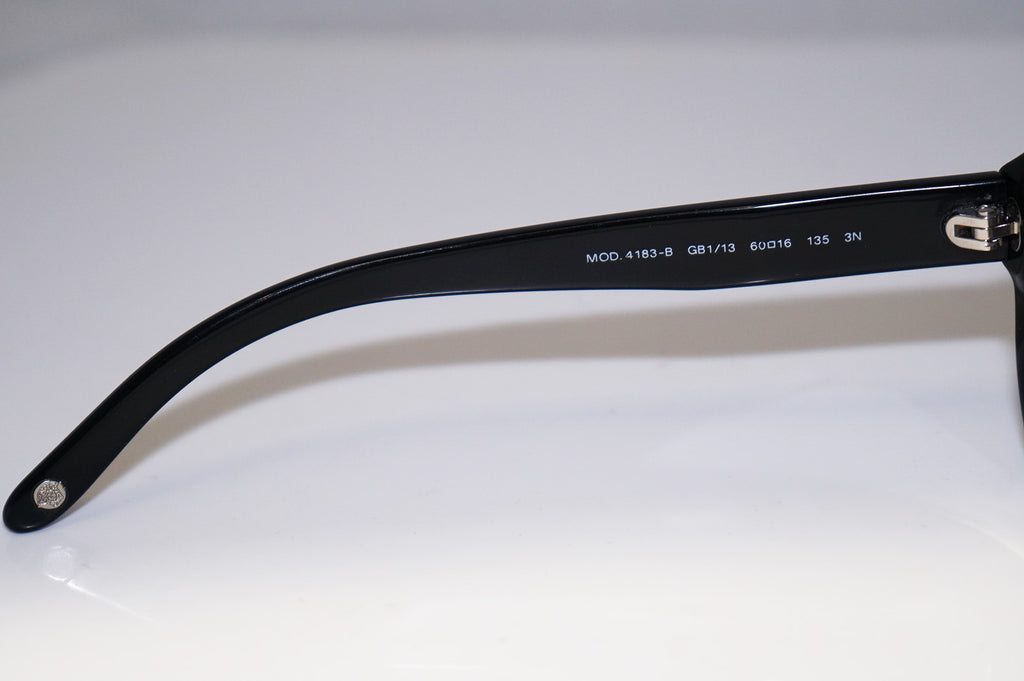 VERSACE Womens Designer Crystal Sunglasses Black Oversized MOD 4183 GB1/13 14586