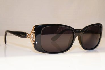 BVLGARI Womens Diamante Boxed Designer Sunglasses Black 8099-B 901/8G 16823