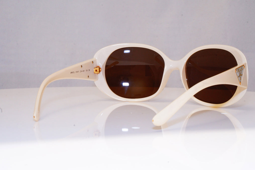 PRADA Womens Designer Sunglasses Brown Oval SPR 27L ZVA-6S1 17409