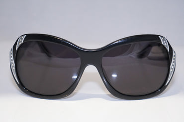 VERSACE Womens Designer Crystal Sunglasses Black Oversized MOD 4183 GB1/13 14586