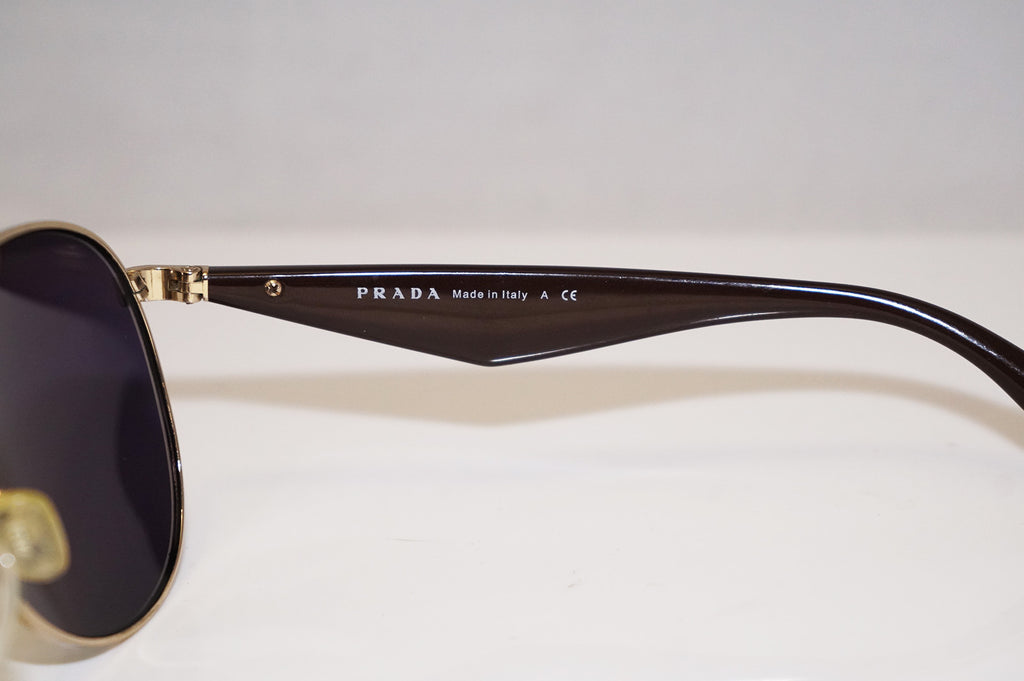 PRADA Mens Designer Flash Mirror Sunglasses Gold Aviator SPR 53Q ZVN-1X1 14776