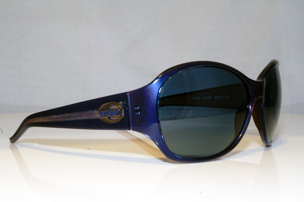 JUST CAVALLI Womens Designer Sunglasses Purple Oval JC 074S 457 17304