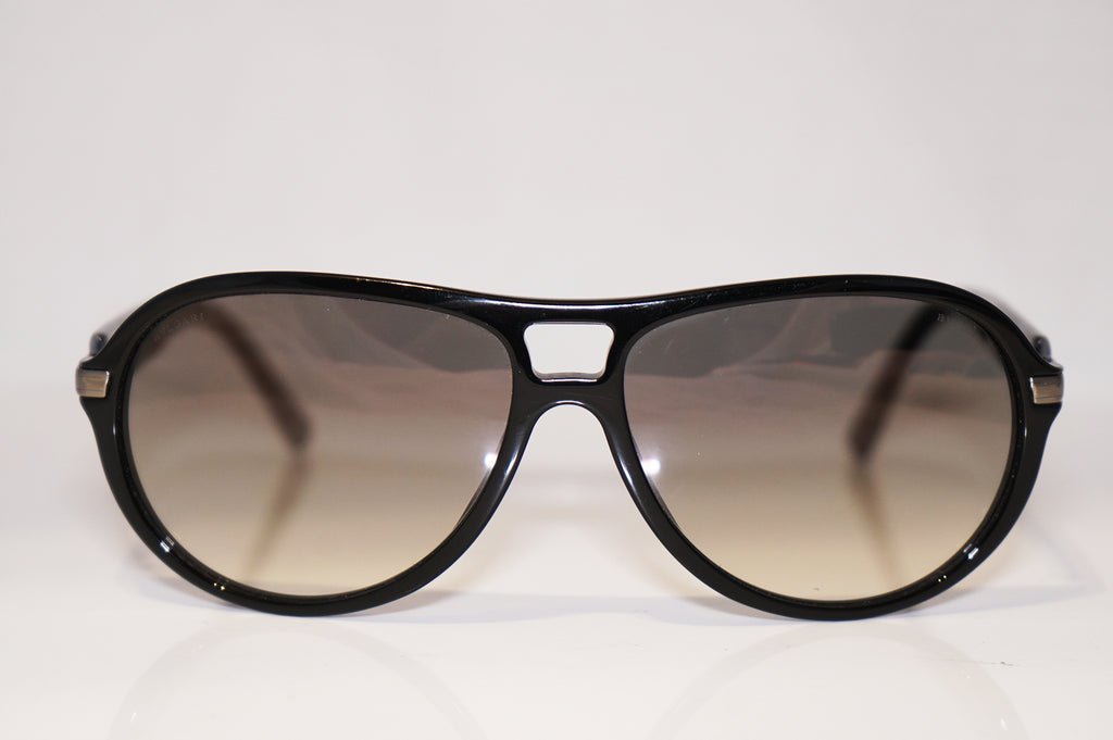 BVLGARI Mens Designer Sunglasses Black Aviator 7005 501/32 15988