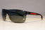 PRADA Mens Designer Sunglasses Black Shield SPS 52Q 1AB-1A1 19526