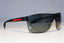 PRADA Mens Designer Sunglasses Black Shield SPS 52Q 1AB-1A1 19526