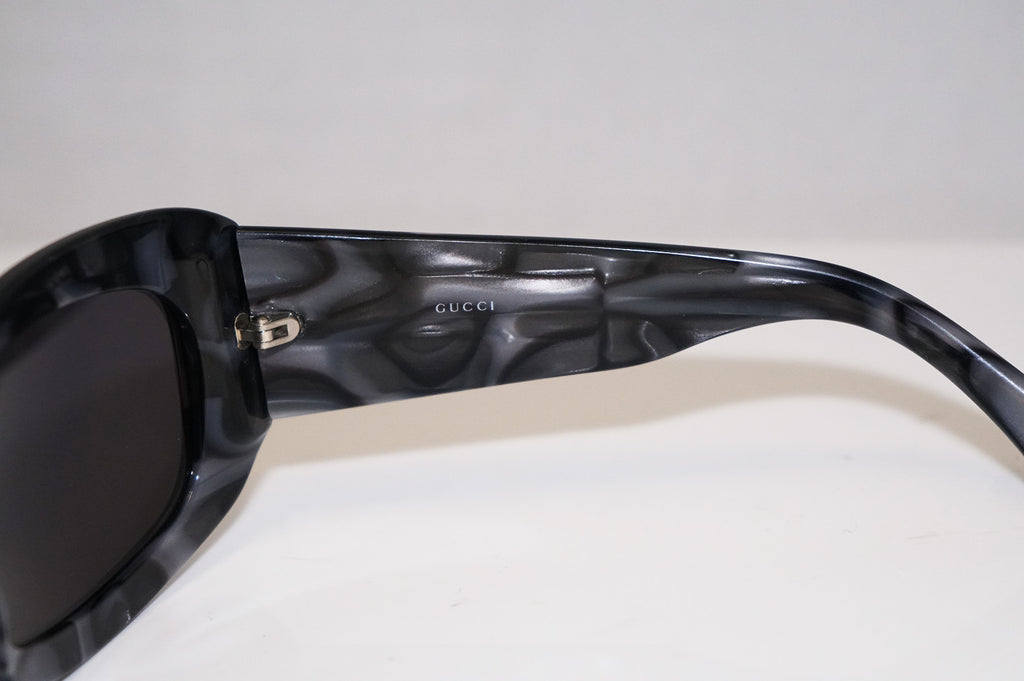 GUCCI Womens Designer Crystal Sunglasses Grey Rectangle GG 2971 SVELF 14545