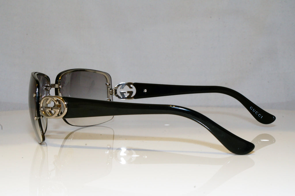 GUCCI Womens Designer Sunglasses Black Rectangle GG 2804 6LBVJ 17208