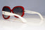 RAY-BAN Womens Designer Sunglasses Red Butterfly WHITE RB 4098 740/8G 19544