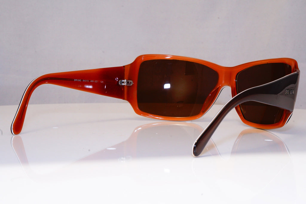 PRADA Womens Designer Sunglasses Brown Wrap SPR 09G 4BX-2Z1 16168