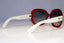 RAY-BAN Womens Designer Sunglasses Red Butterfly WHITE RB 4098 740/8G 19544