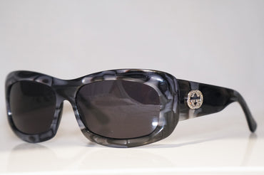 GUCCI Womens Designer Crystal Sunglasses Grey Rectangle GG 2971 SVELF 14545