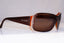 PRADA Womens Designer Sunglasses Brown Wrap SPR 09G 4BX-2Z1 16168