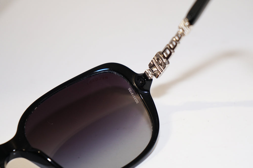 BVLGARI Boxed Womens Designer Sunglasses Black Diamante 8112 501/8G 16088