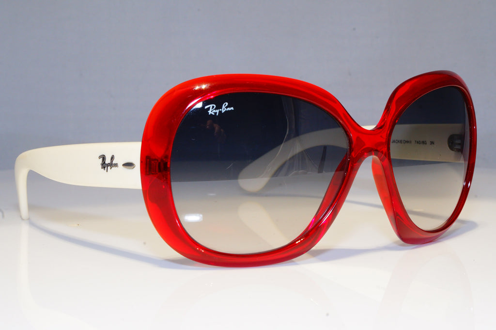 RAY-BAN Womens Designer Sunglasses Red Butterfly WHITE RB 4098 740/8G 19544