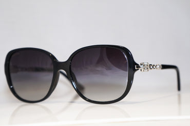 BVLGARI Boxed Womens Designer Sunglasses Black Diamante 8112 501/8G 16088