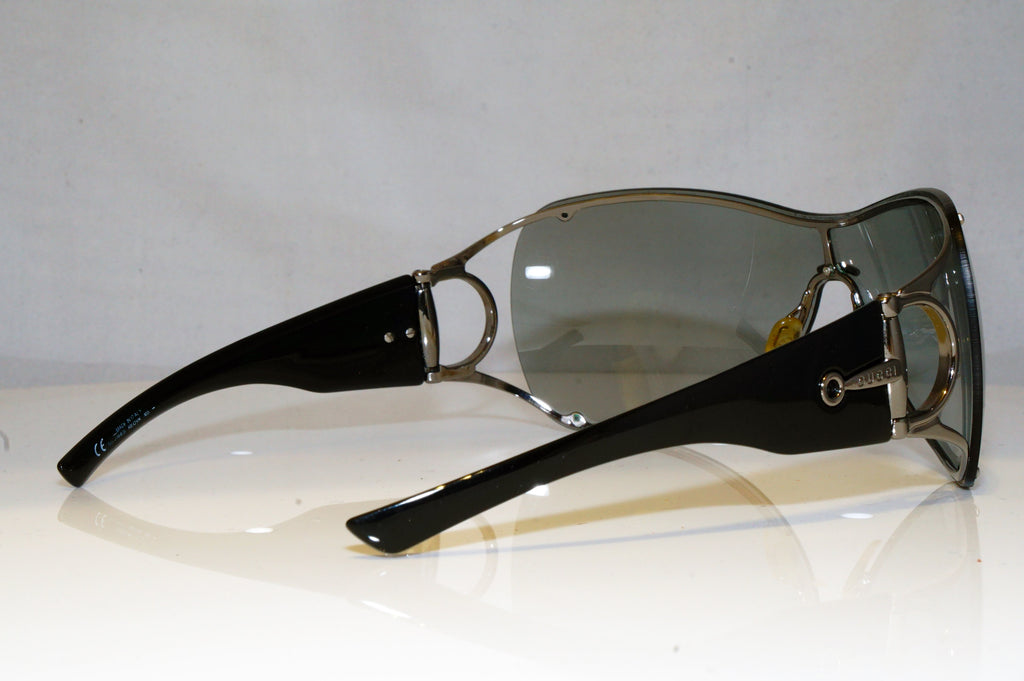 GUCCI Womens Designer Sunglasses Black Shield GG 2164 REQVK 17230