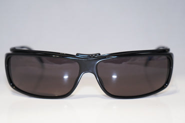 GUCCI 1990 Vintage Mens Designer Sunglasses Black Wrap GG 1420 807 15967