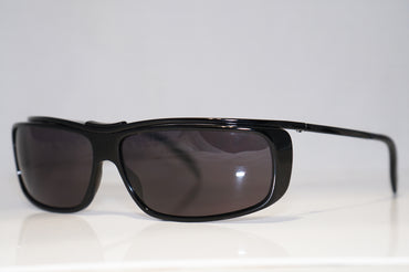 GUCCI 1990 Vintage Mens Designer Sunglasses Black Wrap GG 1420 807 15967