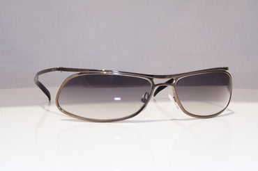 GUCCI Mens Vintage 1990 Designer Sunglasses Silver Wrap GG 1672 831BD 18550