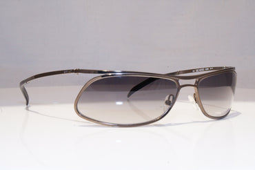 GUCCI Mens Vintage 1990 Designer Sunglasses Silver Wrap GG 1672 831BD 18550