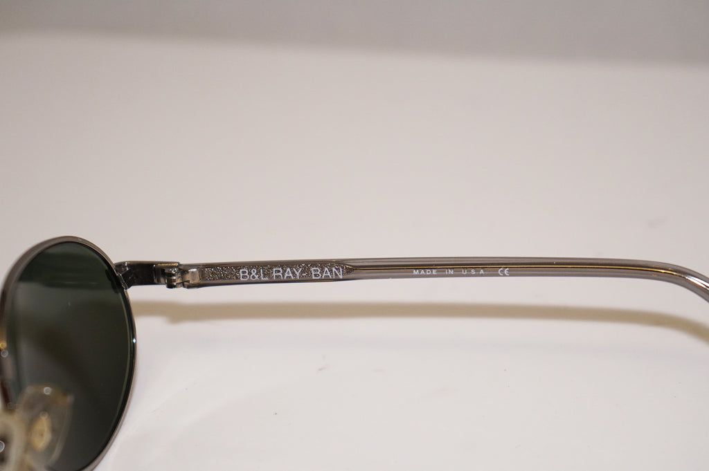 RAY-BAN Vintage Mens Designer Sunglasses Silver Oval W2187 PPAS 14706