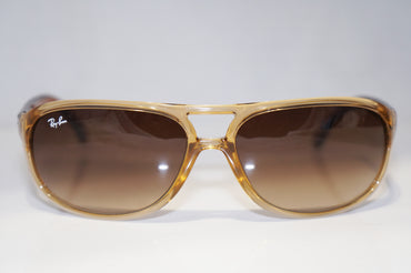 RAY-BAN Mens Designer Sunglasses Brown Aviator RB 4124 719/13 15973