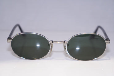 RAY-BAN Vintage Mens Designer Sunglasses Silver Oval W2187 PPAS 14706