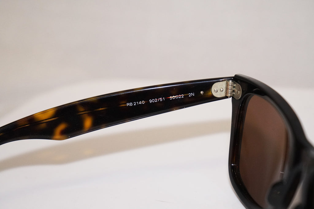RAY-BAN Mens Unisex Designer Sunglasses Brown Wayfarer RB 2140 902/51 14648