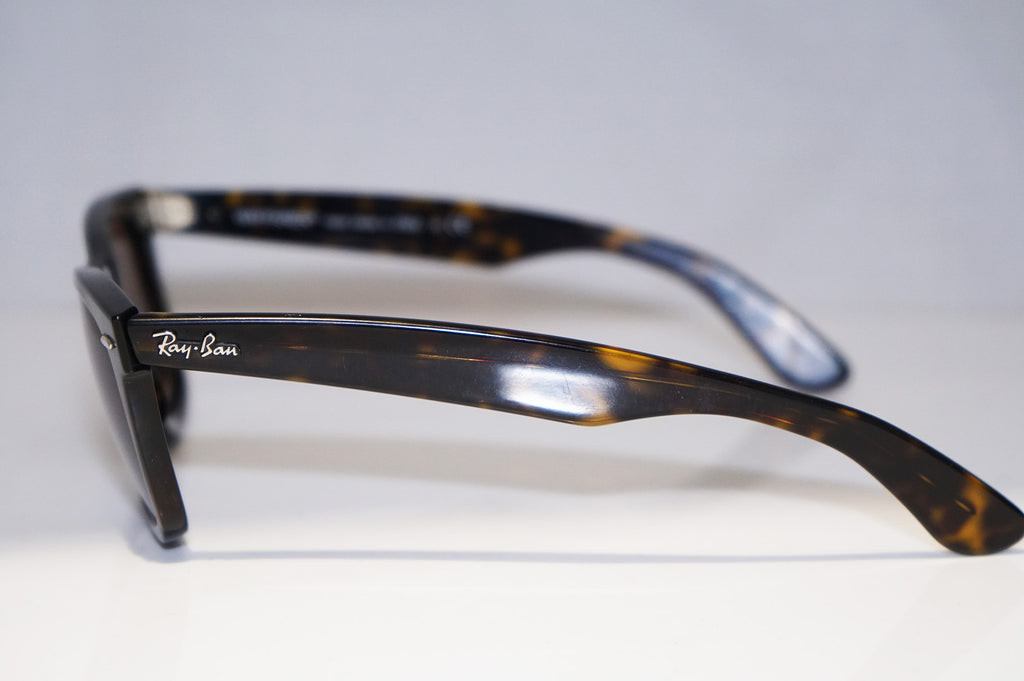 RAY-BAN Mens Unisex Designer Sunglasses Brown Wayfarer RB 2140 902/51 14648