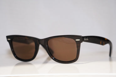 RAY-BAN Mens Unisex Designer Sunglasses Brown Wayfarer RB 2140 902/51 14648