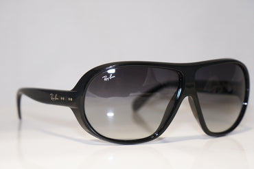 RAY-BAN Mens Designer Sunglasses Black Wrap RB 4129 601/8G 16006