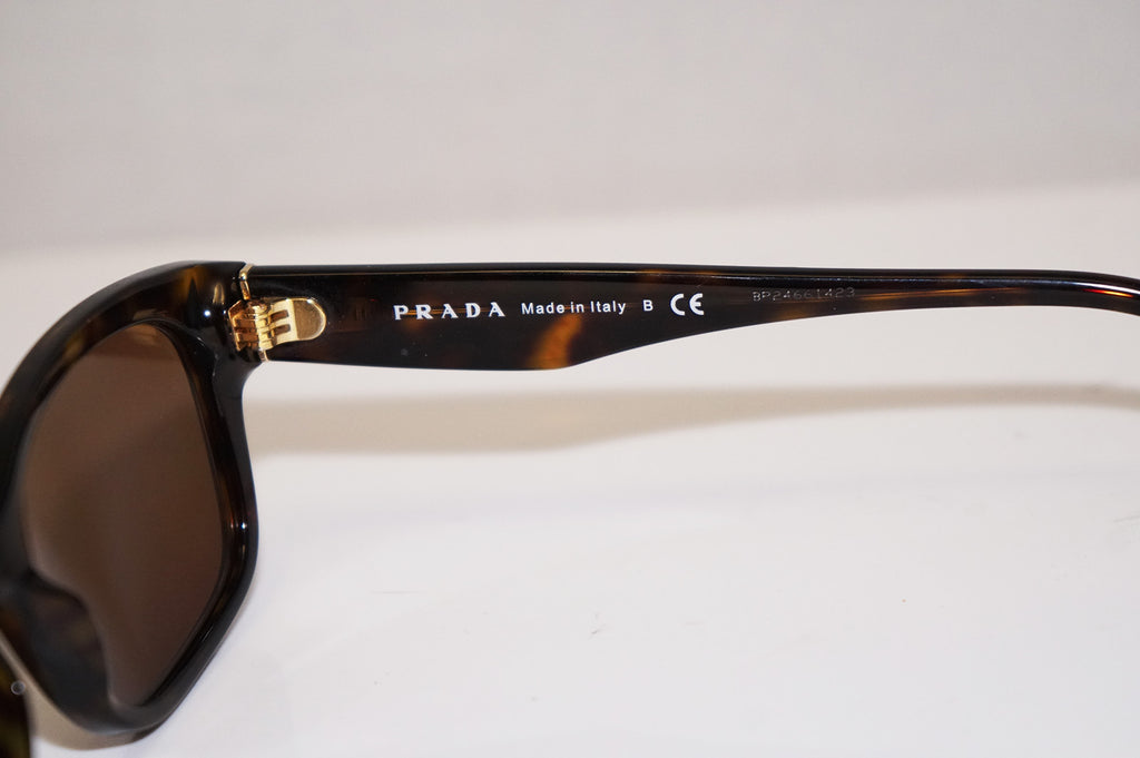 PRADA Womens Designer Sunglasses Brown Rectangle VPR 24R 2AU-1O1 14731