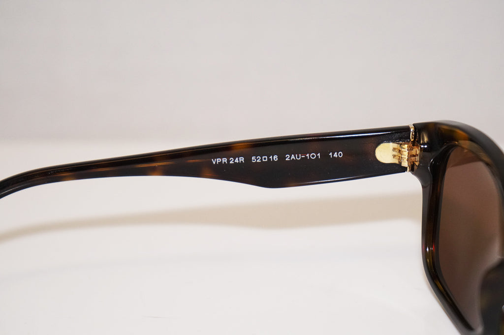 PRADA Womens Designer Sunglasses Brown Rectangle VPR 24R 2AU-1O1 14731