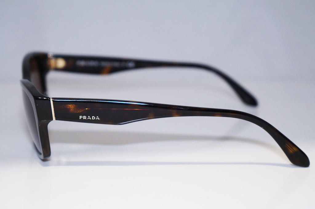 PRADA Womens Designer Sunglasses Brown Rectangle VPR 24R 2AU-1O1 14731