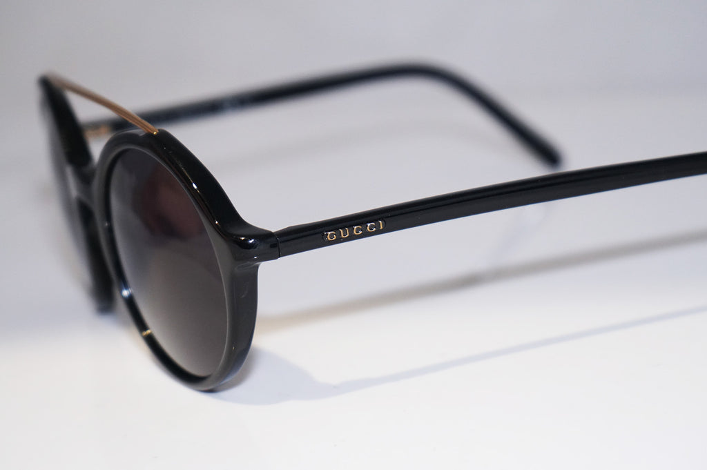 GUCCI Mens Unisex Designer Sunglasses Black Round GG 3602 807MQ 12587