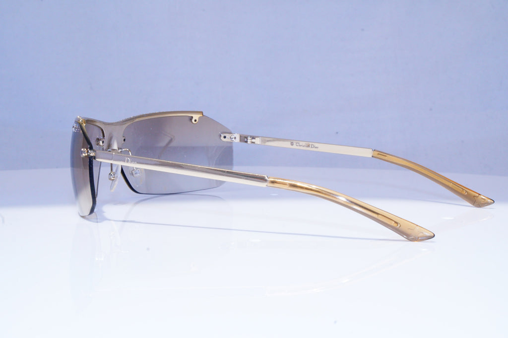 CHRISTIAN DIOR Womens Diamante Designer Sunglasses Gold DIOR HIT 2 3YG20 18545