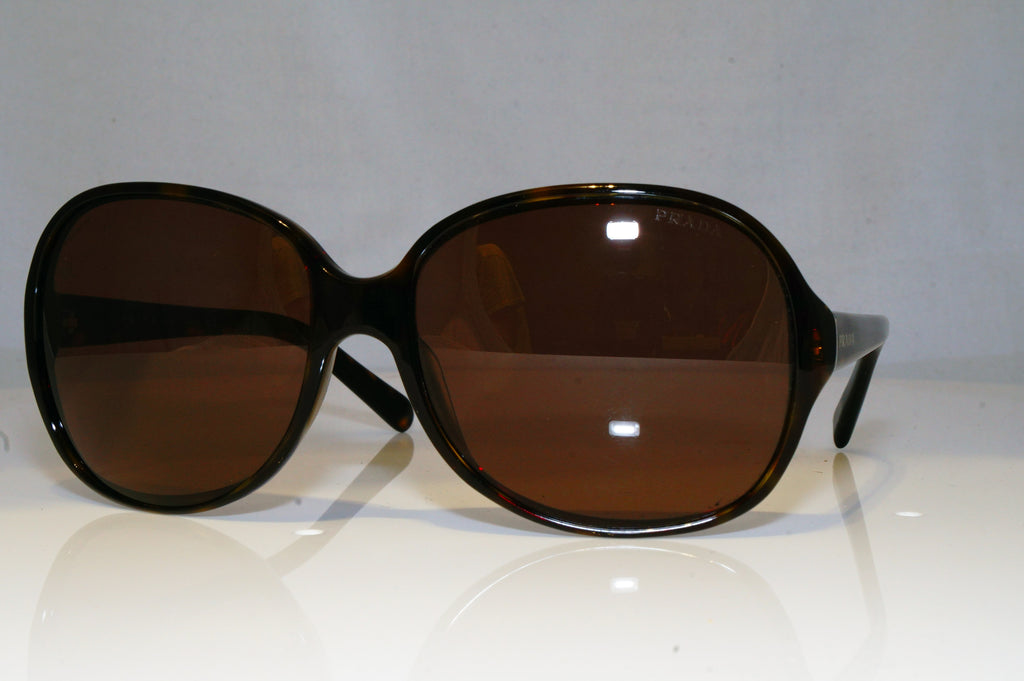PRADA Womens Oversized Designer Sunglasses Brown Oval SPR 26L 2AU-8C1 17277