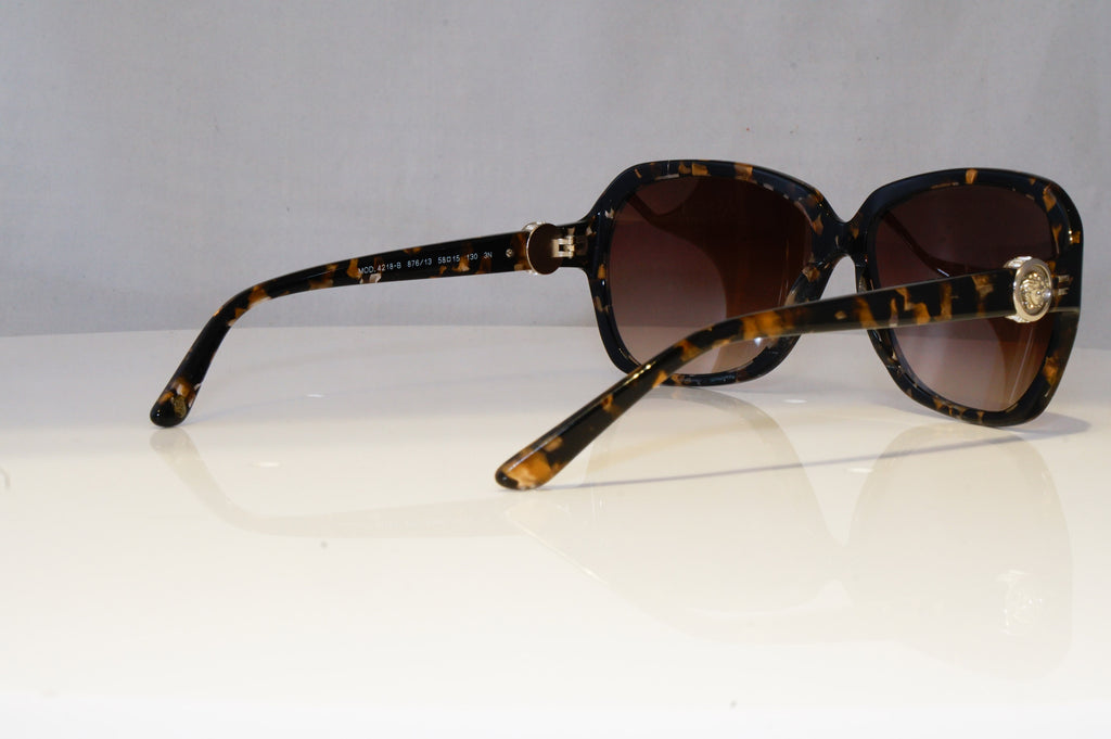 VERSACE Womens Diamante Designer Sunglasses Brown MEDUSA 4218 876/13 17862