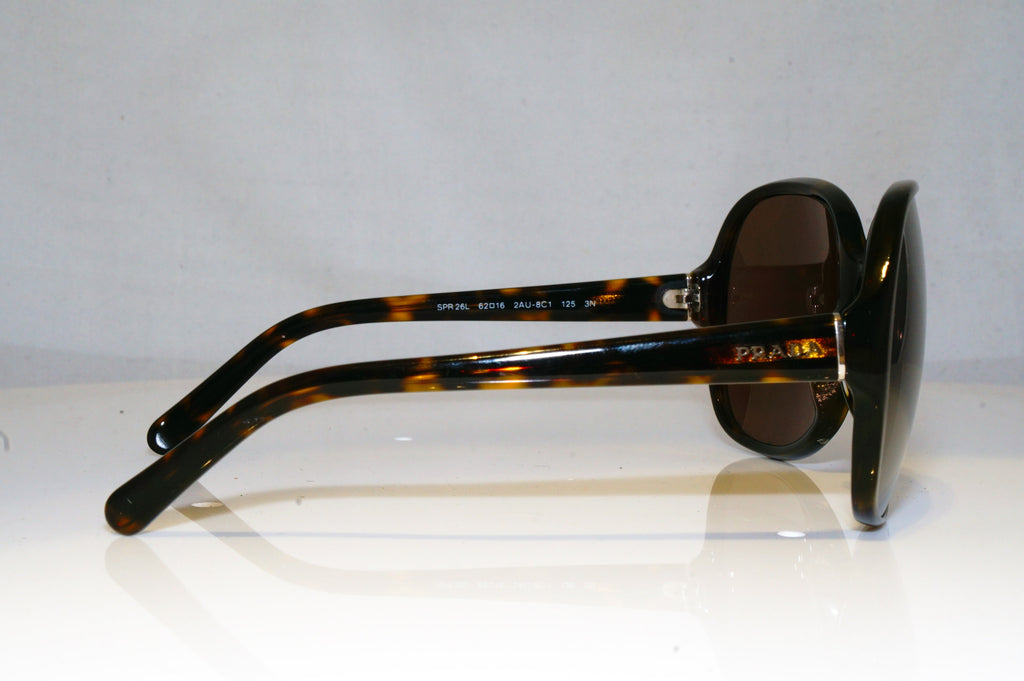 PRADA Womens Oversized Designer Sunglasses Brown Oval SPR 26L 2AU-8C1 17277