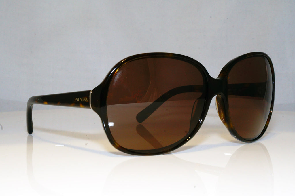 PRADA Womens Oversized Designer Sunglasses Brown Oval SPR 26L 2AU-8C1 17277