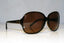 PRADA Womens Oversized Designer Sunglasses Brown Oval SPR 26L 2AU-8C1 17277