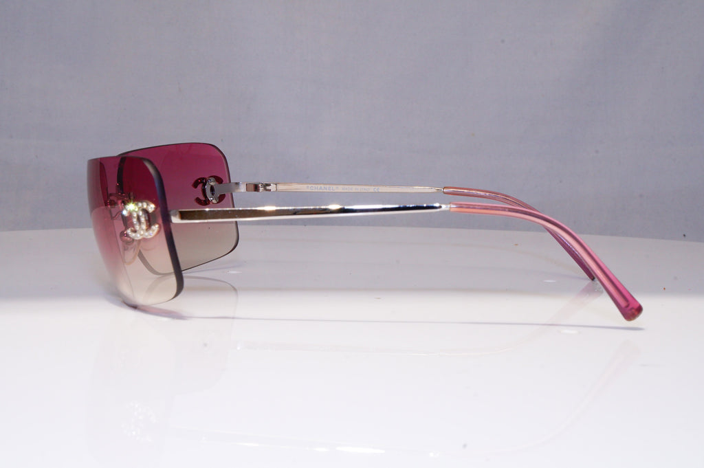 CHANEL Womens Boxed Designer Sunglasses Silver Rimless 4017 124/58 17911