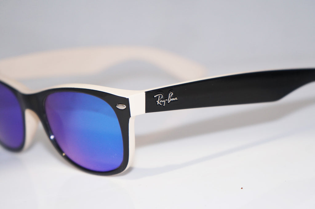 RAY-BAN Mens Unisex Designer Mirror Sunglasses Black New Wayfarer RB 2132 14727