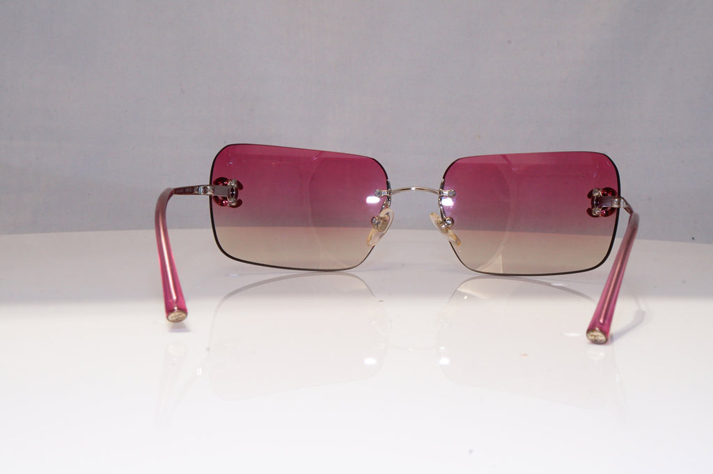 CHANEL Womens Boxed Designer Sunglasses Silver Rimless 4017 124/58 17911